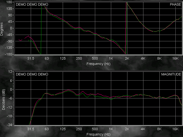 nearfield R vs R with L woofer